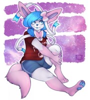 Serena, the Gamer Girl Sylveon