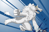 Doragon fist - With background