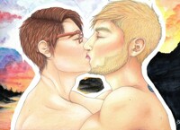 Couple Realism Commission-non furry