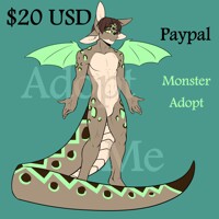 Serpent Monster Adopt **CLOSED**