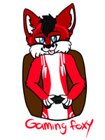 Gaming Foxy (AT Crystal-The-Husky)