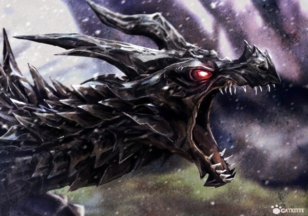 Alduin by saltso on DeviantArt