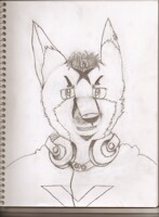 A Sketch of my Fursona