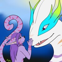 249 - The Diving Pokemon - Lugia (Shiny) by Inkblot123 -- Fur