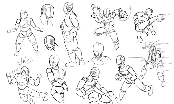Female Action Poses by Sefti on deviantART | Male figure drawing, Drawing  poses, Figure drawing