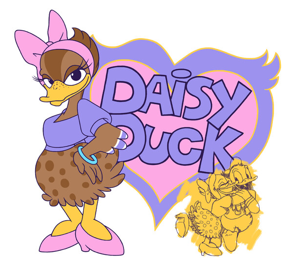 Farmer Daisy Duck by Disneyfanwithautism on DeviantArt