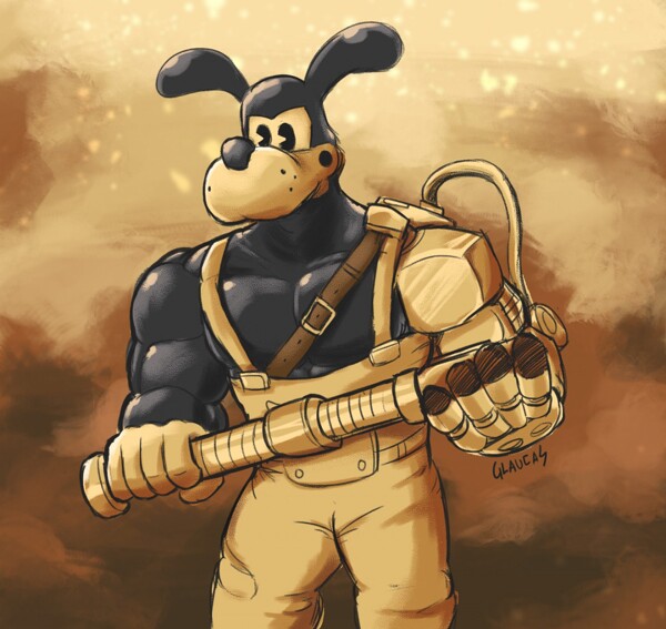 Boris from bendy and the ink machine by Ikanuka -- Fur Affinity