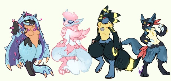 Zekrom lucario Pokefusion! by Chakisuu -- Fur Affinity [dot] net