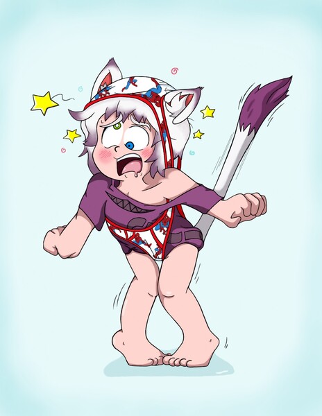 Nikki's Painful Atomic Wedgie by SDCharm -- Fur Affinity [dot] net