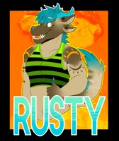 Rusty Badge