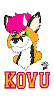 Kovu,the Fox - Badge