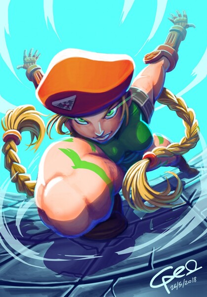 Cammy White Street Fighter Fanart by Magnaomega -- Fur Affinity