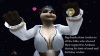 Thanks from Avalon