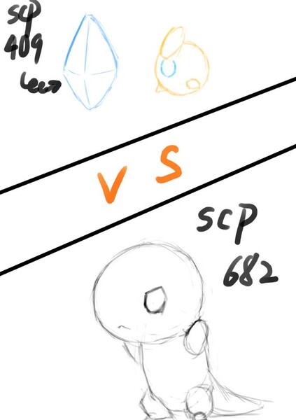 SCP-418-J vs. SPC-682 by Reel -- Fur Affinity [dot] net