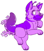 Offer to adopt - has ref sheet and other arts (10$)