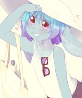 Beach bunny by FuzzyPanduh