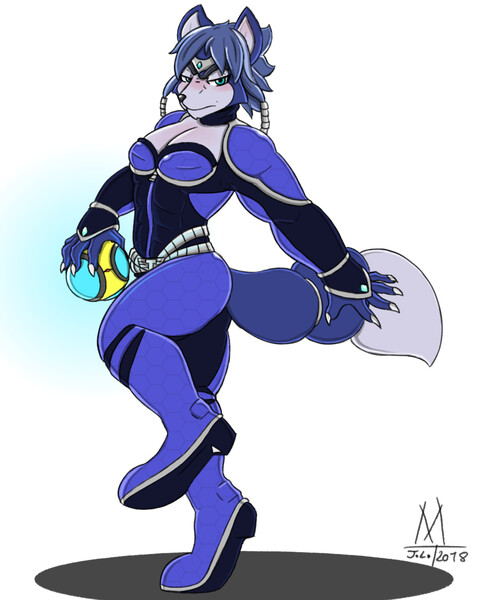 ArcanaFox Rule 63 Character Art by retro_j -- Fur Affinity [dot] net