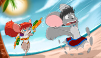 Fun at the Beach: Return Fire!