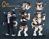 Griz the Malamute Wolf Hybrid