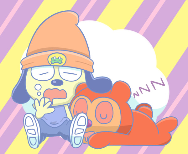 Parappa Gang Part 3: Katy Kat by ThePinkandOrangeGirl -- Fur