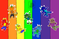 Pride Dergs!   And Bat!