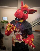 Being adorable at FC 2018