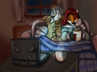 Lovely winter evening