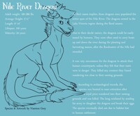 Nile River Dragon species sheet