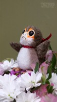The porg and flowers 2