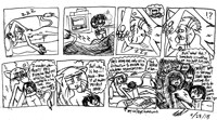 Procrastinating Furry Cuddles :: Me and Moka Comic