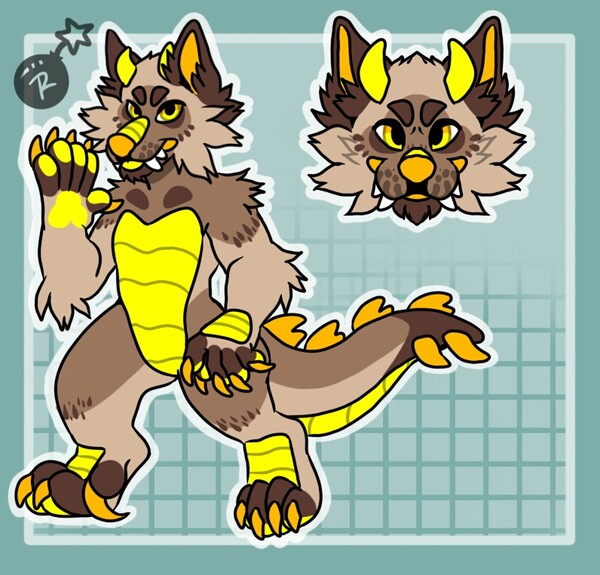 Drago dog (CLOSED) by DamnedDoggie -- Fur Affinity [dot] net