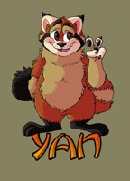 Yan the Tanukatpanda [badge]