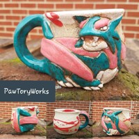 Sculpted Salamence Mug