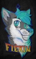 Fierin!! (Complete Badge Commission)