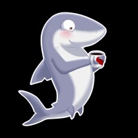 Shark coffee maniac