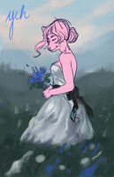 Flowers YCH [closed]