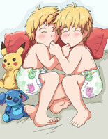 Teen Babies, Jayce and Aiden (Commission)