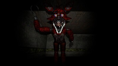 Withered Foxy Jumpscare by SCH01 -- Fur Affinity [dot] net