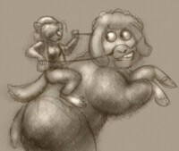 Run, Dolly, run! [sketch]