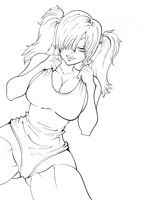 Hayley B Pinup 2 WIP