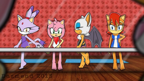 Sonic-Amy Riders by LightBell -- Fur Affinity [dot] net