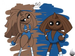 Hitmonlee Loves Hitmonchan by ModestGliscor -- Fur Affinity [dot] net