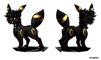 Tiff the Umbreon (Reference Sheet)