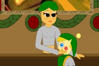 Link and Receptionist Scene 6