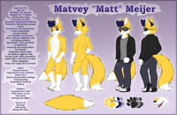 [Commission] Simple reference sheet for Matt [SFW]