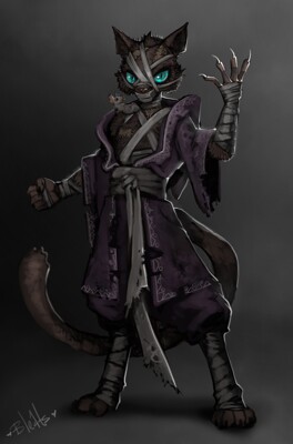 tabaxi monk figure