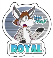 Royal Donkey Badge