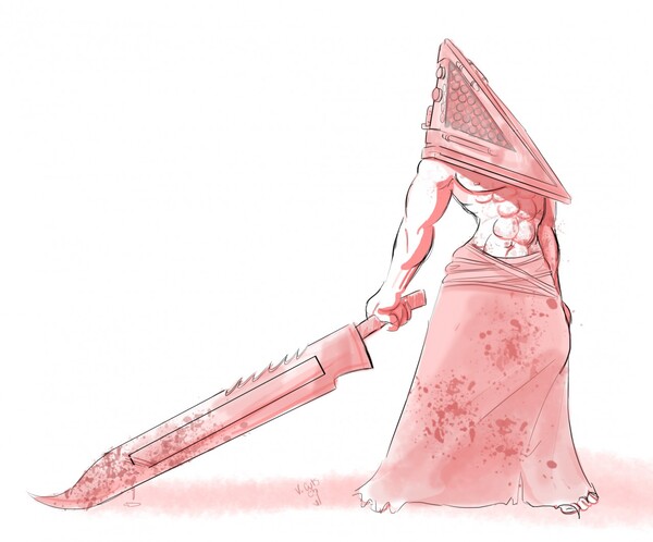 Pyramid head female version by SiriusSternweg -- Fur Affinity [dot] net