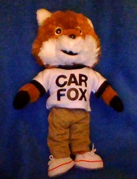 Carfax fox clearance plush