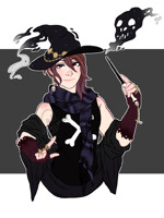 Waist Up Witch - MEMENTO MORI